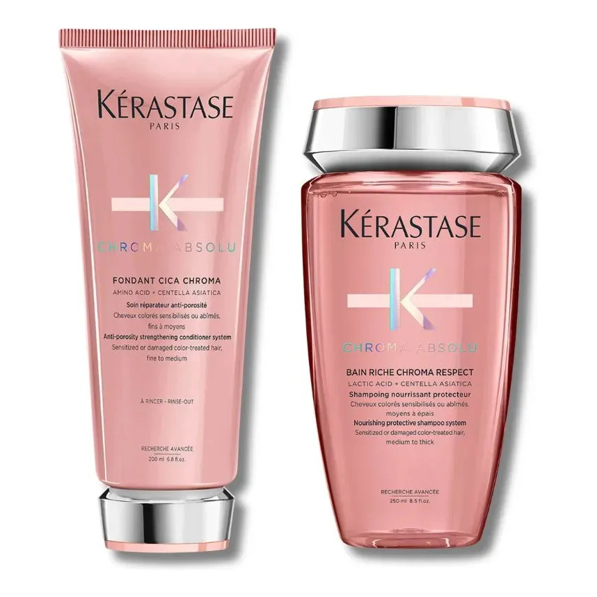 Kit Kérastase Chroma Absolu - Shampoo Riche E Condicionador Kit Kérastase Chroma Absolu - Shampoo Riche E Condicionador