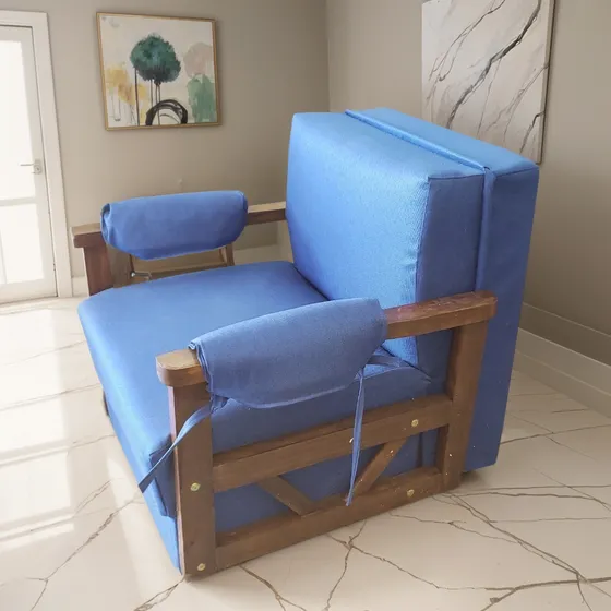 Sofa Cama De 1 Plaza Con Brazos