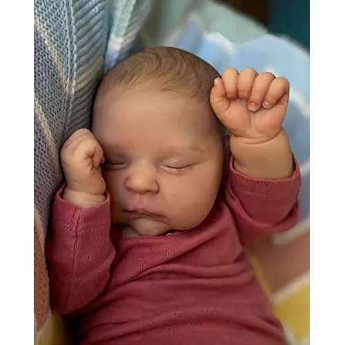 Muñecas De Bebé Reborn Realistas De 20 Pulgadas Durmi...