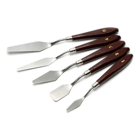 Set De 5 Espátulas Artísticas Prestige Para Acrílico Y Óleo