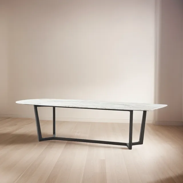Mesa De Comedor De Marmol 8 Sillas