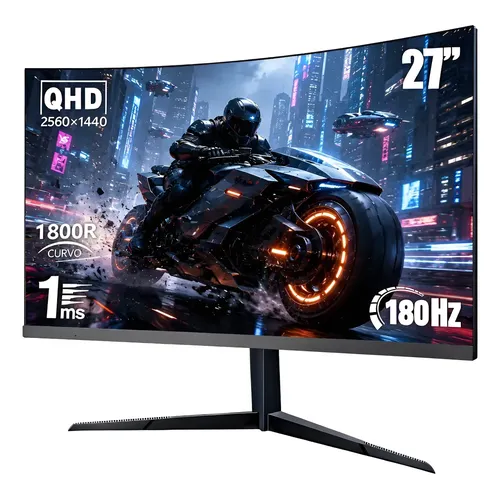 AOC 27インチ/ワイド/曲面/ 240Hz/0.5ms/VA 1500R/ Monitor Gamer AOC Legend 27 Curvo, FHD, 0.5ms, 240Hz, VA, FreeSync