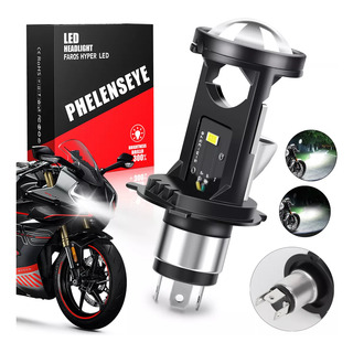 Faros Led H4 Hb2 9003 Tipo Lupa Para Moto Luz Altas Y Bajas Faros Led H4 Hb2 9003 Tipo Lupa Para Moto Luz Altas Y Bajas