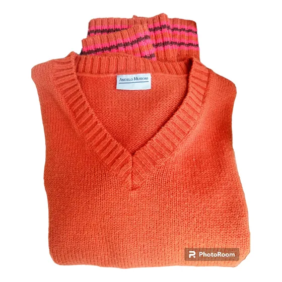 Sueter Poolover, Abrigo, Unisex Talla L. Cuello V. Usado 