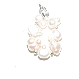 Dije Perla Cultivada 7 Perlas 30 Mm Blanco Dije Perla Cultivada 7 Perlas 30 Mm Blanco