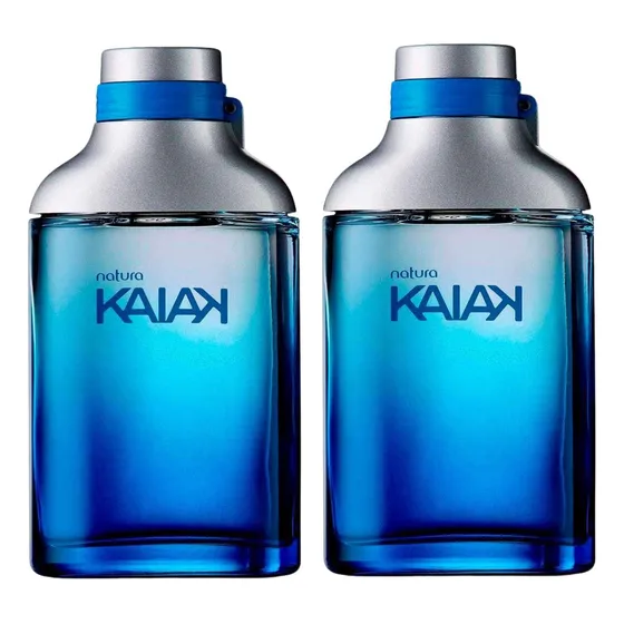 Perfume Kaiak Masculino Tradicional 100ml Natura -2 Unidades Volume Da Unidade 100 Ml