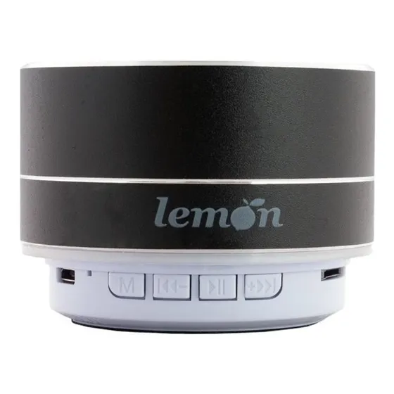 Caixinha De Som Mini 6w Portátil Bluetooth Lemon Easy Preto