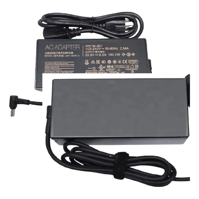 Cargador De 180w 6.0*3.7m Compatible Con Asus Gaming A15 A17 Negro