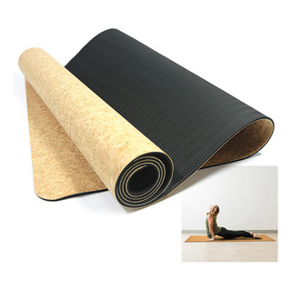 Esterilla De Yoga De Corcho: Ejercicio Natural, Antideslizan Esterilla De Yoga De Corcho: Ejercicio Natural, Antideslizan