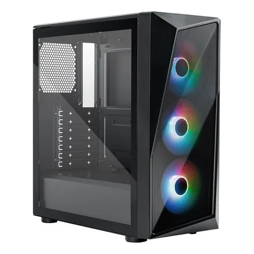 Gabinete Cooler Master Cmp 520 Mid Tower Vidro Temperado Usb