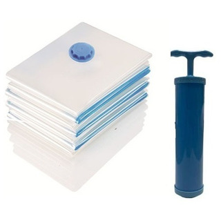 Saco De Compresión Para Manta De Ropa Con Bomba De Aire 12+1 Saco De Compresión Para Manta De Ropa Con Bomba De Aire 12+1
