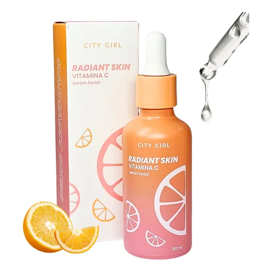 Serum Facial Luminosidad Y Antioxidante Vitamina C City Girl