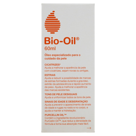 Óleo para Cuidado da Pele Corporal Bio-Oil Caixa 60ml