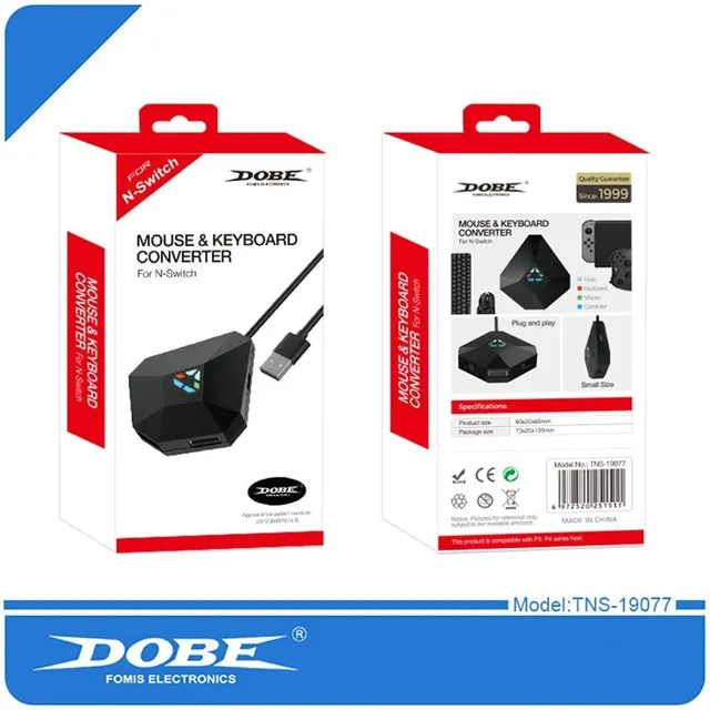 Adaptador De Teclado Y Mouse Switch/ps4/ps3/xbox One/360