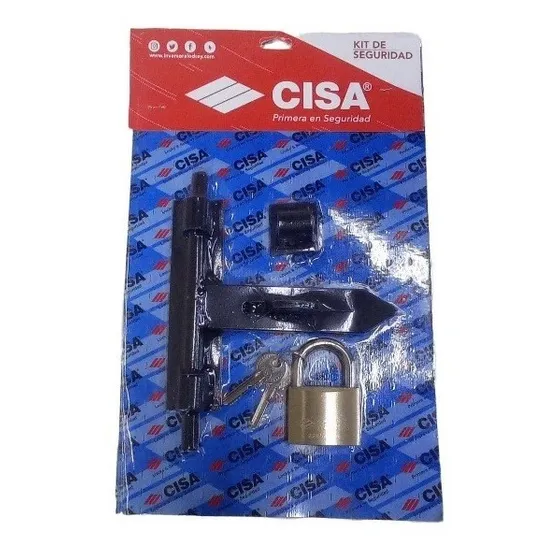 Kit Candado Arco 50mm + Pasador Blister Cisa Kit Seguridad