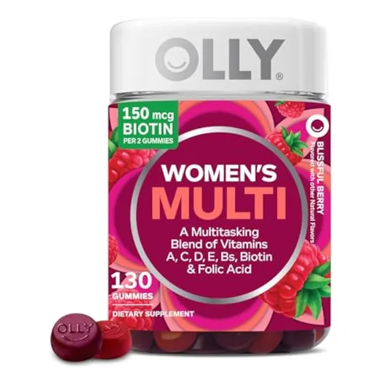 Gomita Multivitamínica Olly Para Mujer, Vitaminas A, D, C,