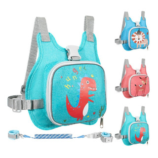 Arnés De Seguridad Mochila Anti-pérdida Para Niños Bebés Color Verde Arnés De Seguridad Mochila Anti-pérdida Para Niños Bebés Color Verde