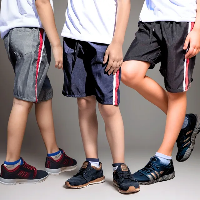 Bermuda Tactel Popular Infantil Menino Short Esporte Kit 3un