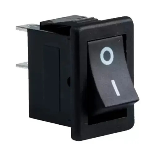 Switch De Balancin On Off Negro De 3a 250v Y 6a 125v 10pzs