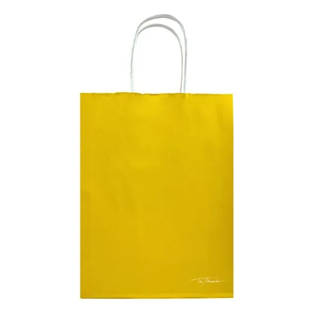 Bolsa Con Asa 10x6x15 Cm X 12 Unidades Regalos Fiestas 