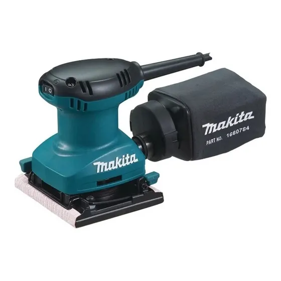 Lijadora orbital Makita BO4557 azul 180W 127V