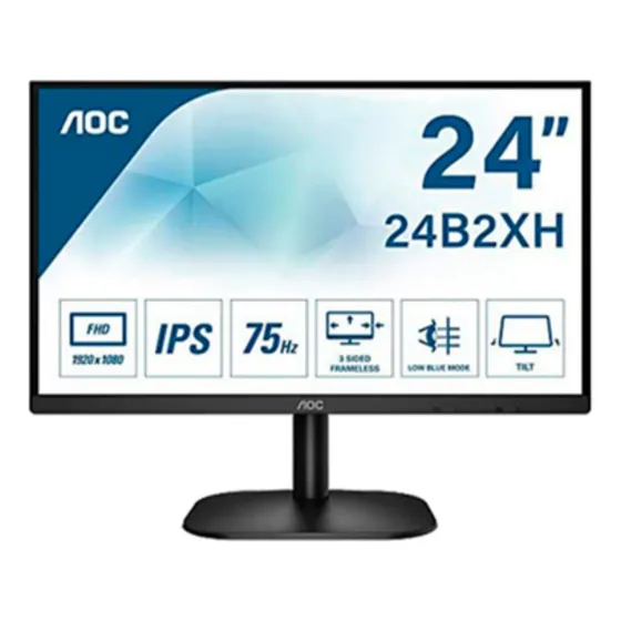 Monitor Marca Aoc Fdh 1920x1080 Hdmi/vga 24  24b2xh