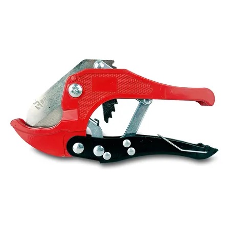 Cortador De Tubos Pvc Tesoura Bravus Force Profissional Corte Até 42mm 1-5/8 Lâmina De Aço Corpo Em Ferro Ideal Para Instalações Hidráulicas Irrigação E Manutenção