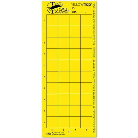 Armadilha Amarela Yellow Trap Coleagro - 10 Unidades