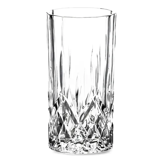 Set X6 Vasos De Vidrio Labrado Dakota Trasparente
