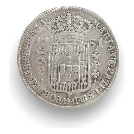 Moeda De Prata 160 Réis - 1781 - Mbc