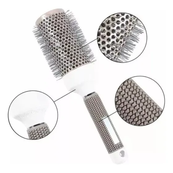 Set 2 Cepillos De Peluquería Profesional Ceramicos 2 Tamaños