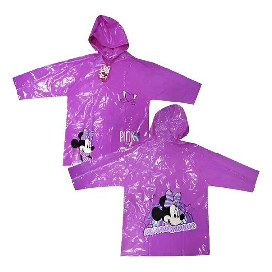 Pilot Pvc Vinilo Con Capucha Disney Mickey Y Minnie