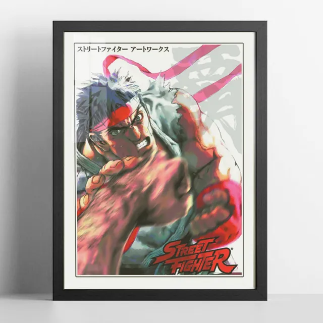 Cuadro Gamer - Street Fighter - Poster Ryu