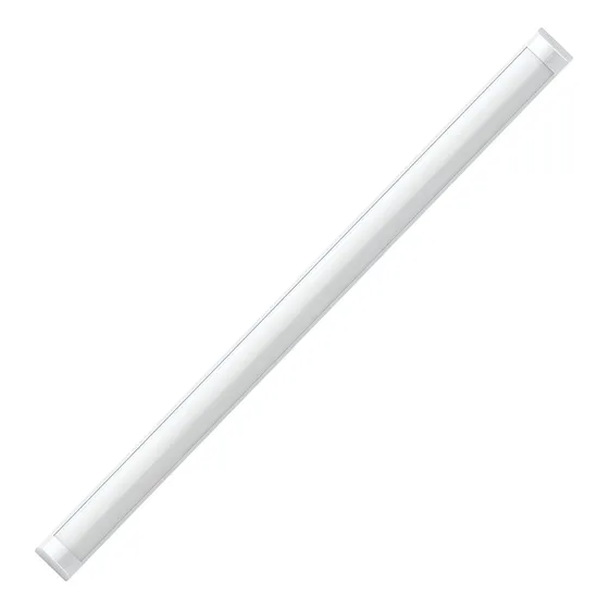 Lámpara Led Sobreponer Luminario Lineal Estevez 36w Aluminio Color Blanco