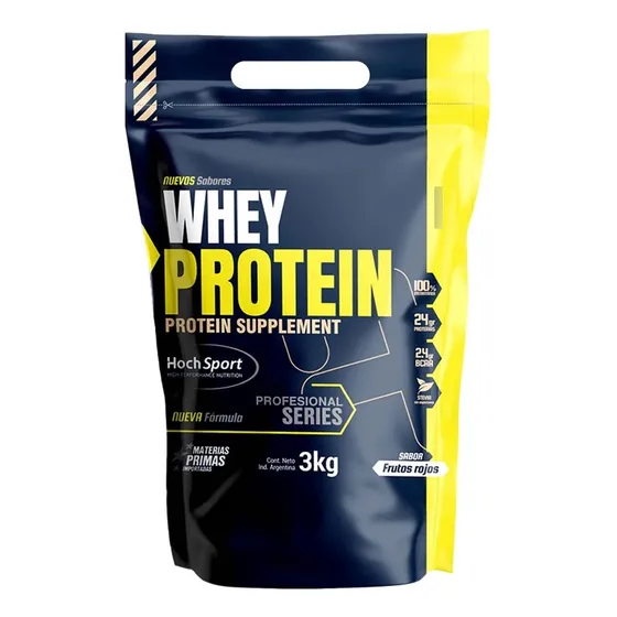 Whey Protein 3kg - Hochsport Sabor Frutos rojos