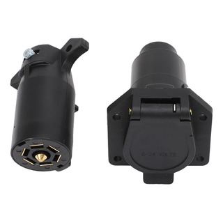 Q Kit De Empalme Para Remolque, Conector Redondo De 7 Q Kit De Empalme Para Remolque, Conector Redondo De 7