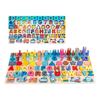 Juguete Didactico Educativo Tablero Madera Niños Matemáticas Juguete Didactico Educativo Tablero Madera Niños Matemáticas