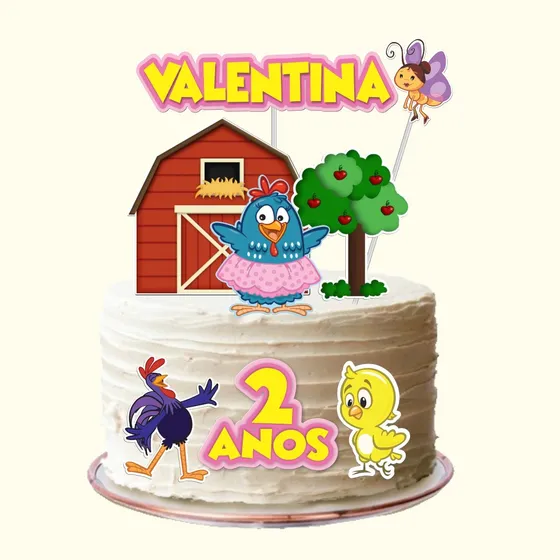 Topo De Bolo Topper Temas Festa Aniversário Personalizado