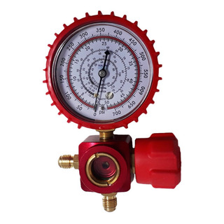 Manifold 1 Via Alta R410 R407c R134a R22 Sem Mangueiras Manifold 1 Via Alta R410 R407c R134a R22 Sem Mangueiras