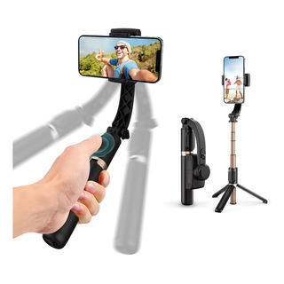 Estabilizador Gimbal Con Selfie Stick Para iPhone: Gimble... Estabilizador Gimbal Con Selfie Stick Para iPhone: Gimble...