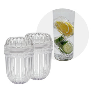 Infusor De Frutas De 2 Piezas, Infusor De Té Para Botellas Infusor De Frutas De 2 Piezas, Infusor De Té Para Botellas