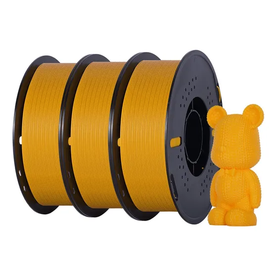 3kg/lote Kingroon Pla Filamento Para Impresora 3d 1.75mm Color Naranja