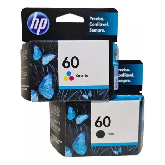 Tinta Hp 60 Negro Y 60 Tricolor