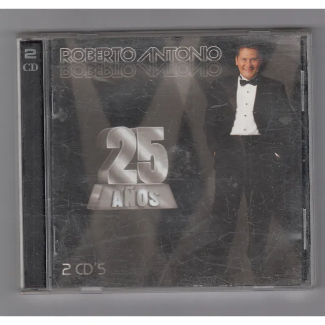 Roberto Antonio 25 Años 2 Cd S Original Usado Qqg. Mz Pb