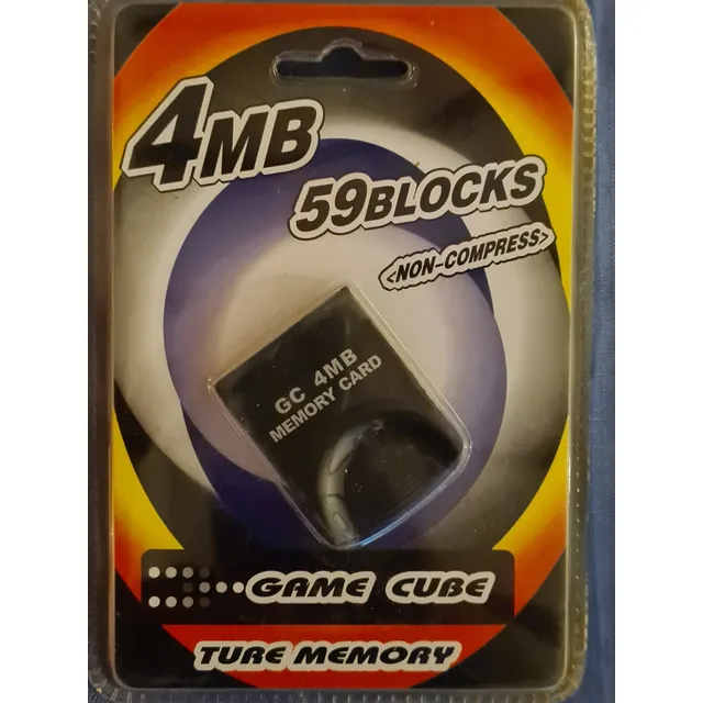Nintendo Gamecube Memory Card E 8+ Años
