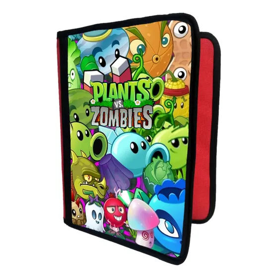 Carpeta A4 + Funda Sublimada De  Plant Vs Zombies T410