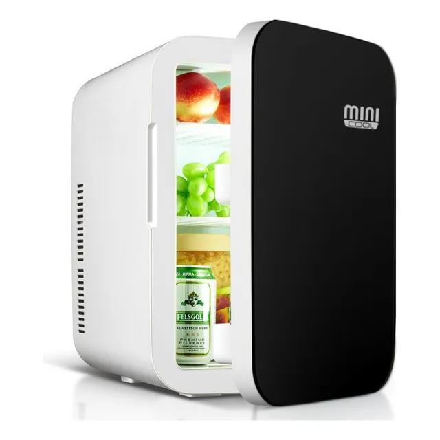 Mini Geladeira 15 Litros Porta Preta 110/220v+12v - Minicool