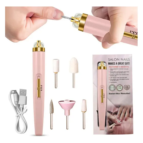 Dremel De Uñas Para Manicura Recargable Portatil Led