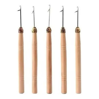Pack X 5 Gancho De Extensión De Pelo Crochet Aguja Pack X 5 Gancho De Extensión De Pelo Crochet Aguja