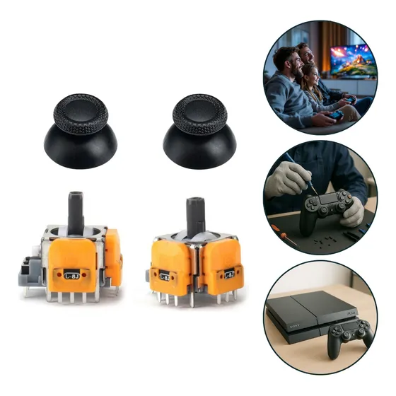 Kit Analógico Magnético Hall Effect Para Controle Ps4